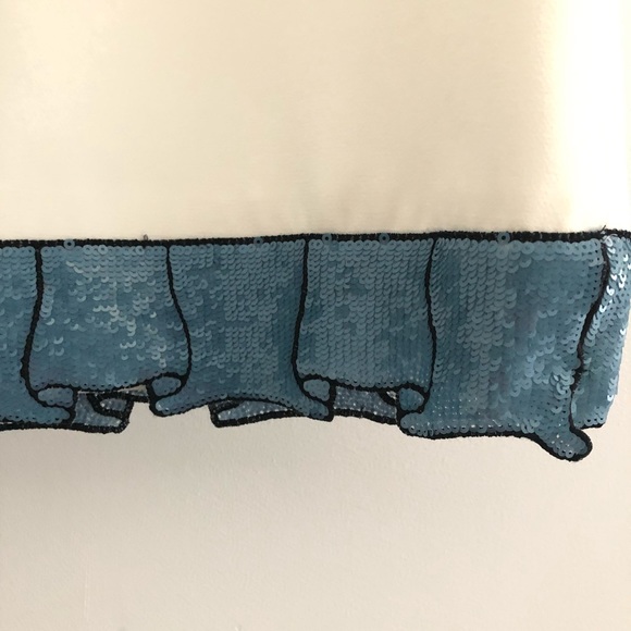 Gucci white sequin bow dress womens - Picture 2 of 7